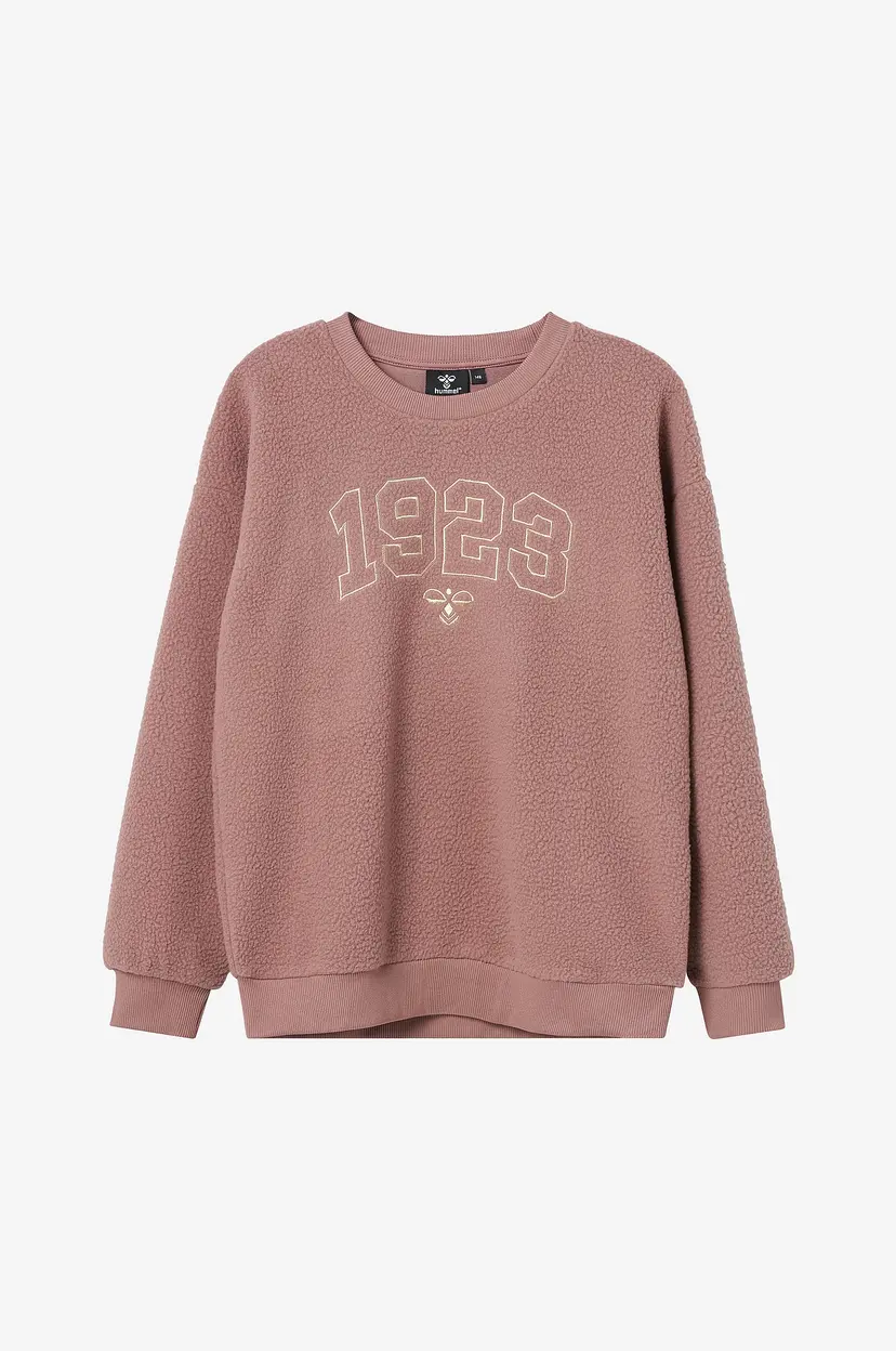 Hummel Fleeceskjorte hmlCosso Sweatshirt - Rosa