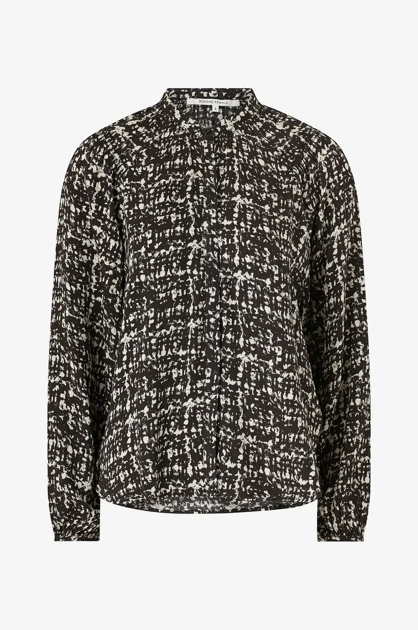 Second Female Bluse Galena Shirt - Svart