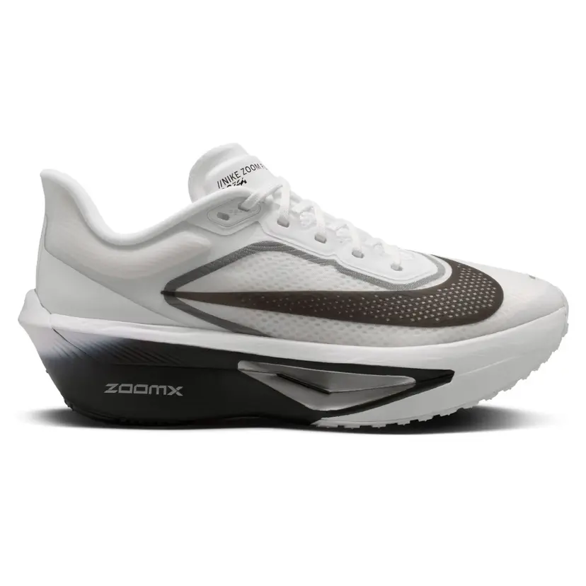Nike Nike W's Zoom Fly 6 Road Racing Shoes White/Black-Smoke Grey-Metallic Silver