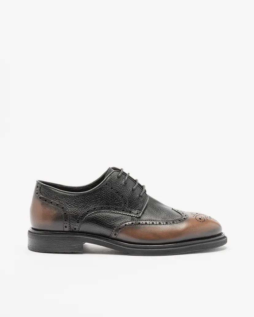 PROF PROF CA2038B-101 Brown Brogue shoes