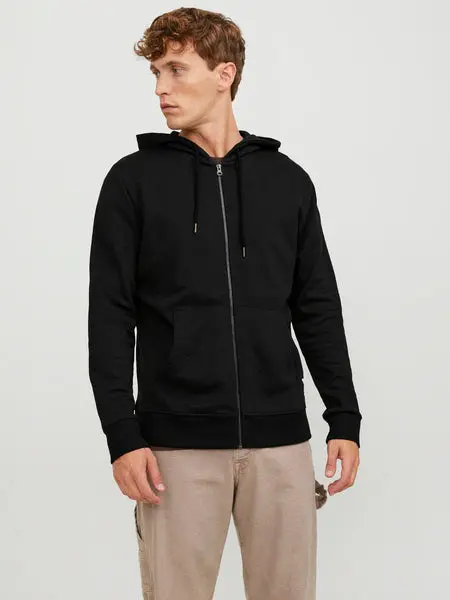 Jack & Jones Jjebasic Sweat Zip Hood Noos
