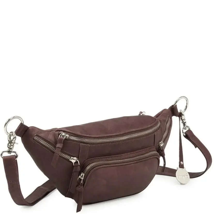 Octopus Denmark Style Norma i flot mørkebrun. Vidunderlig stor bumbag i læder m. masser af rum. Rolls-Royce modellen indenfor bumbags