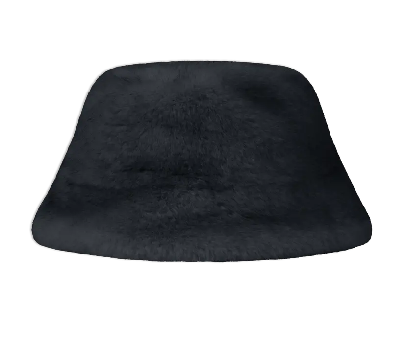 Studio AR Beau Faux Mink Dark Grey - S/M
