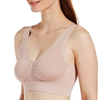 Magic Magic BH Comfort Bra Bamboo Lysrosa Small Dame