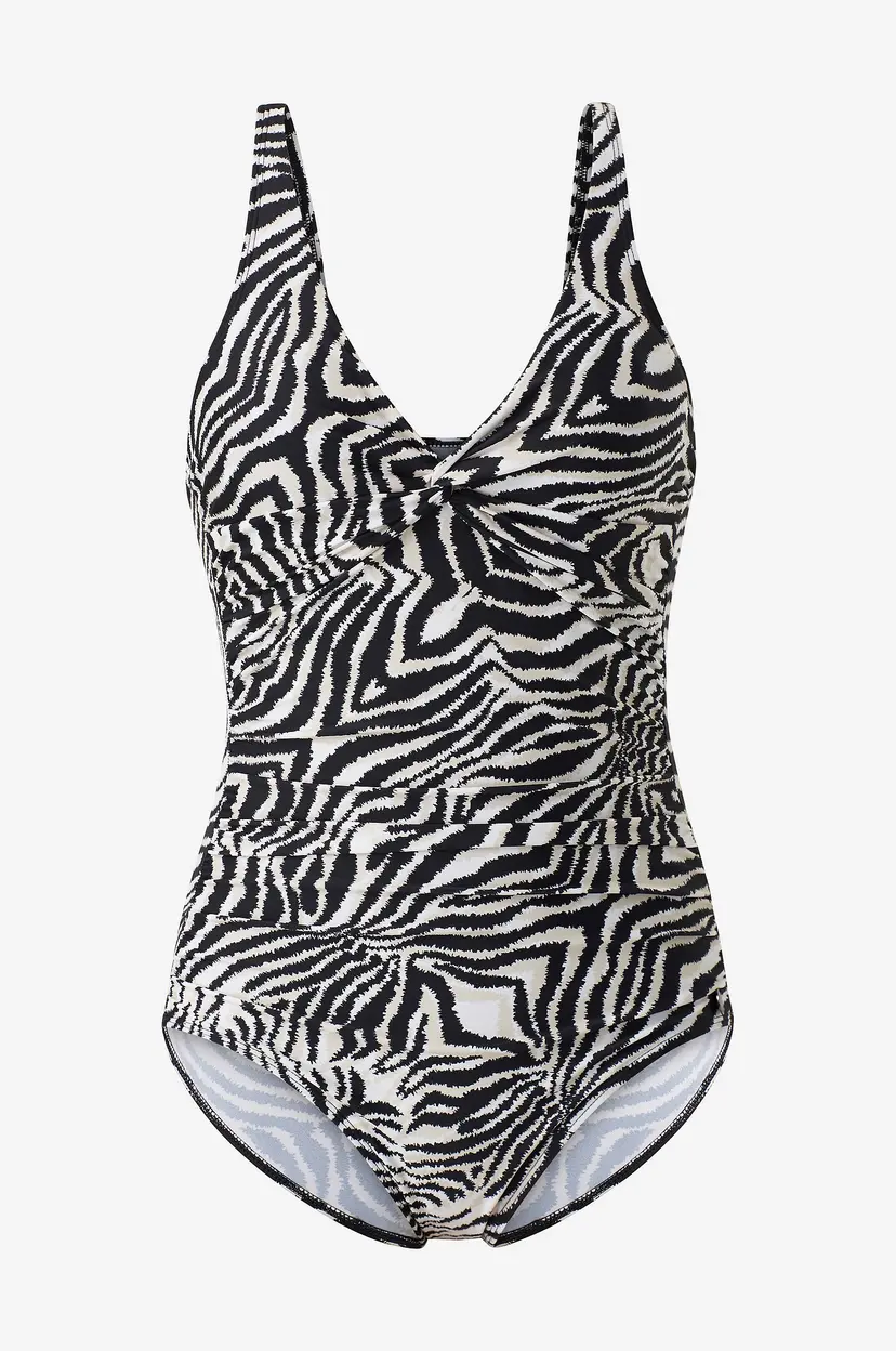 Panos Emporio Badedrakt Zebra Simi Swimsuit - Svart