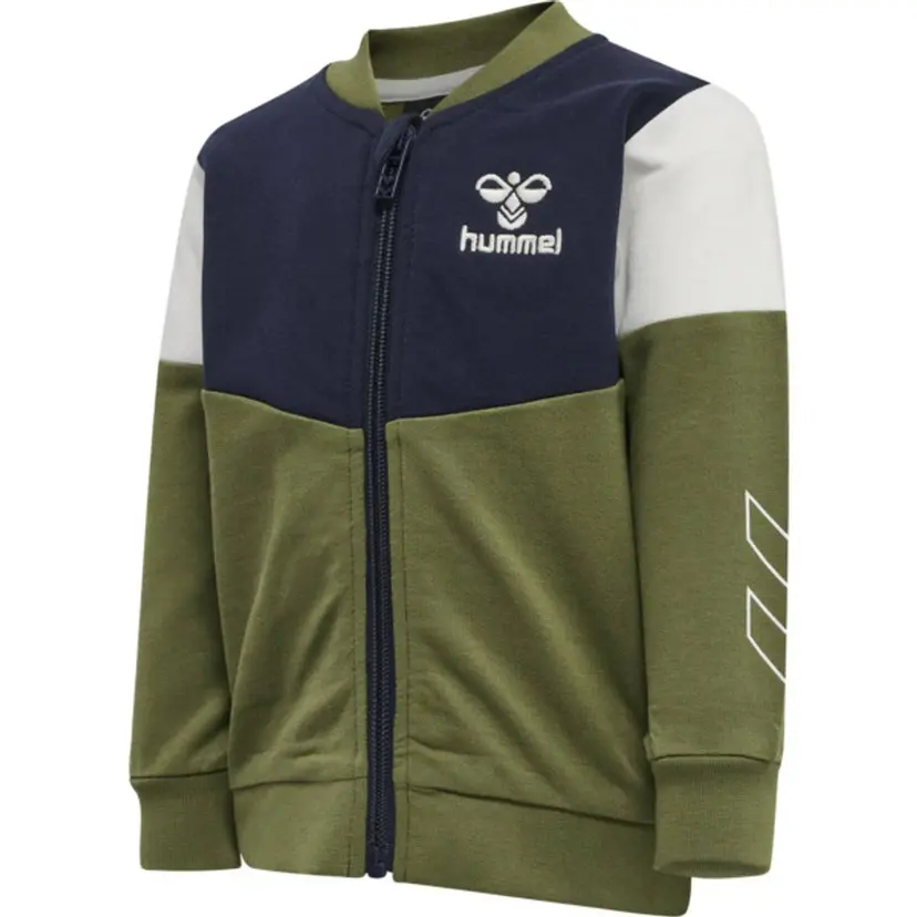 Hummel Hummel Finn Zip Jacket Capulet Olive (80 / 1 år)