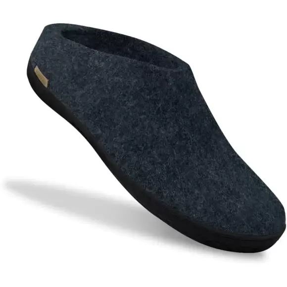 Glerups GLERUPS Slip-on with natural rubber sole - black BR02-10