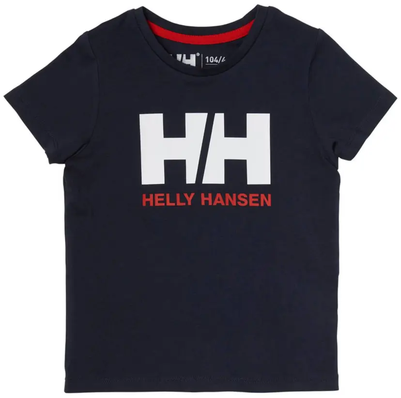 Helly Hansen Blå Helly Hansen Logo T-skjorte (122 / 7 år)
