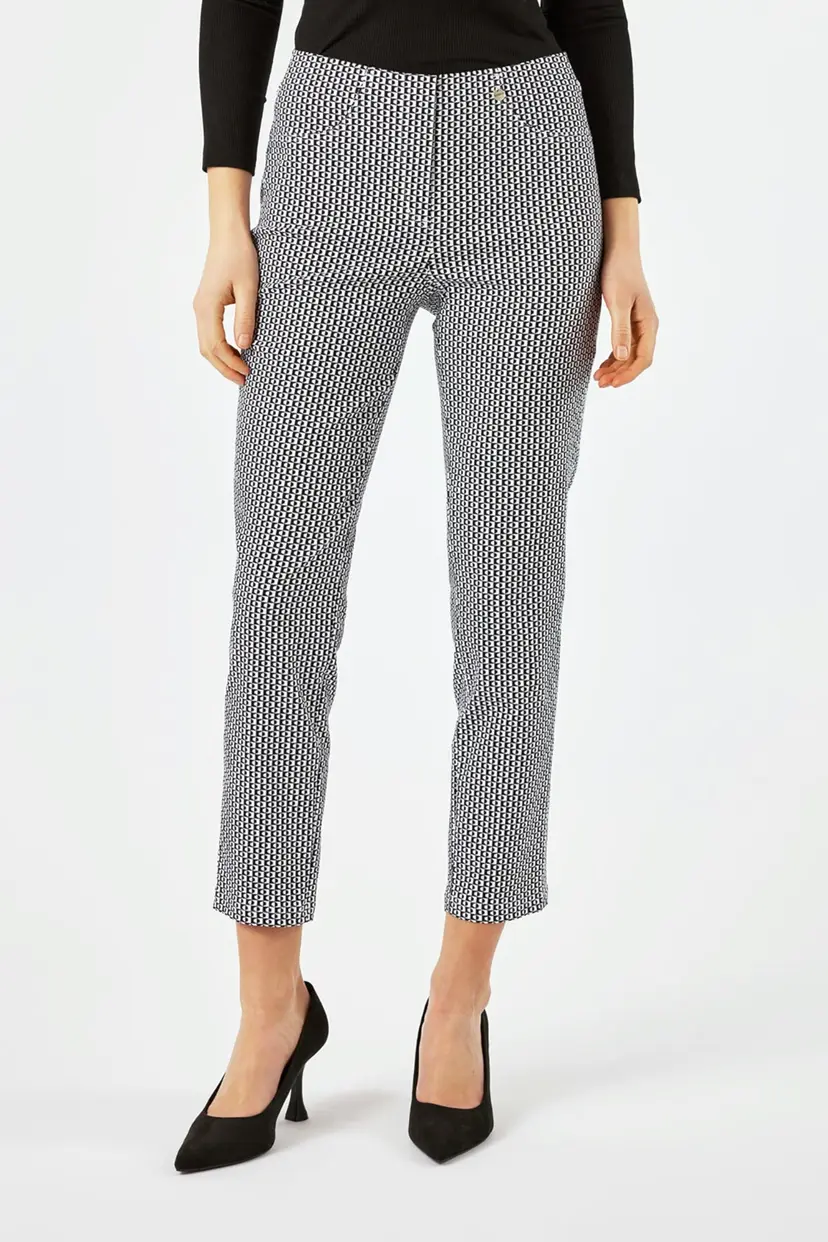 Robell ROBELL BELLA 09 TROUSERS BLACK