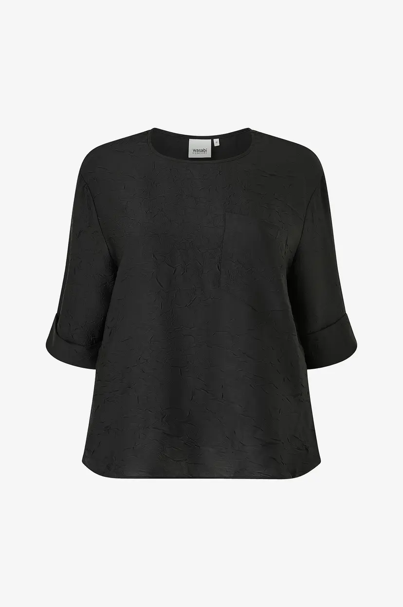 Wasabiconcept Bluse Wa-Ania 2 - Svart