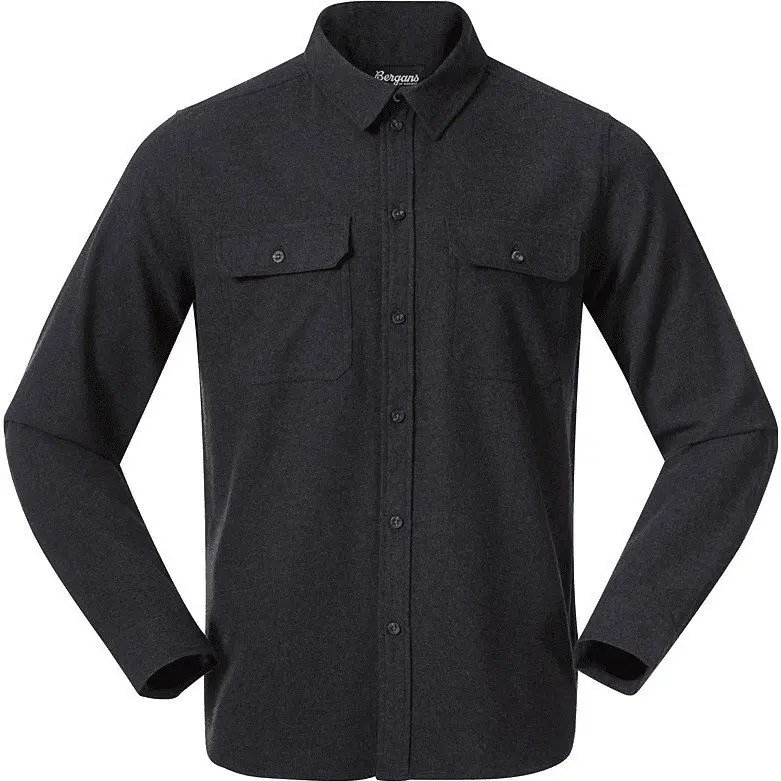 Bergans Bergans Nordmarka Flannel Shirt Men Navy Blue