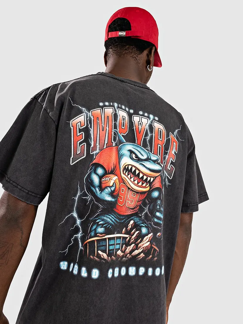 Empyre Empyre Chompions Boxy T-skjorte svart