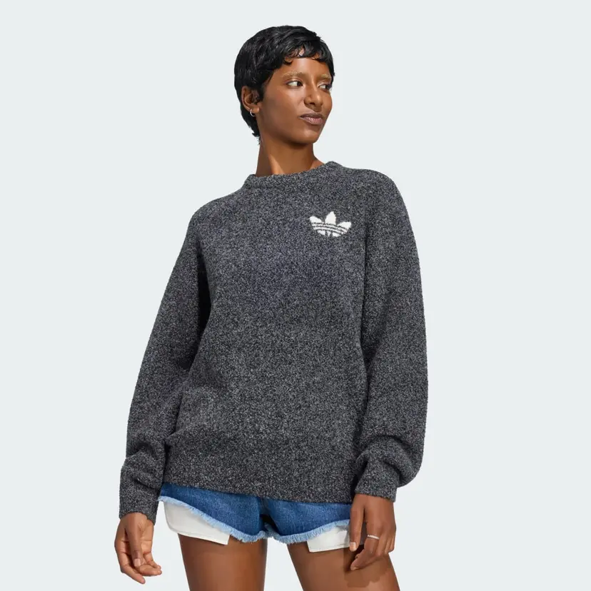 Adidas KNIT ESSENTIALS BOUCLE CREW Genser