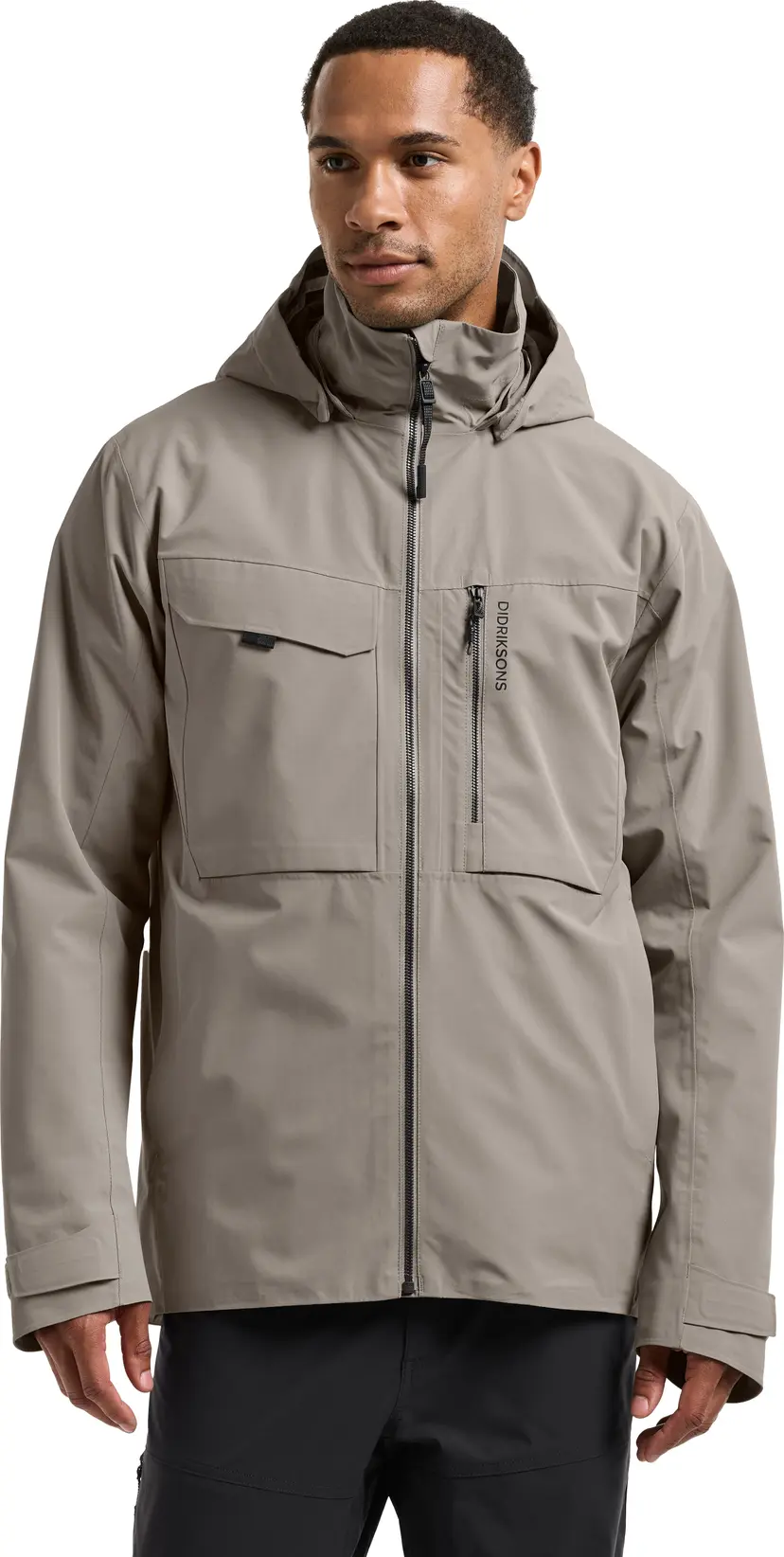 Didriksons Didriksons Unisex Aston Jacket Ash Brown