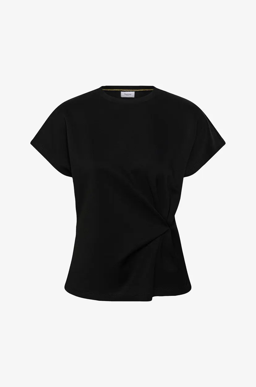 Saint Tropez Bluse TheoSZ Blouse - Svart