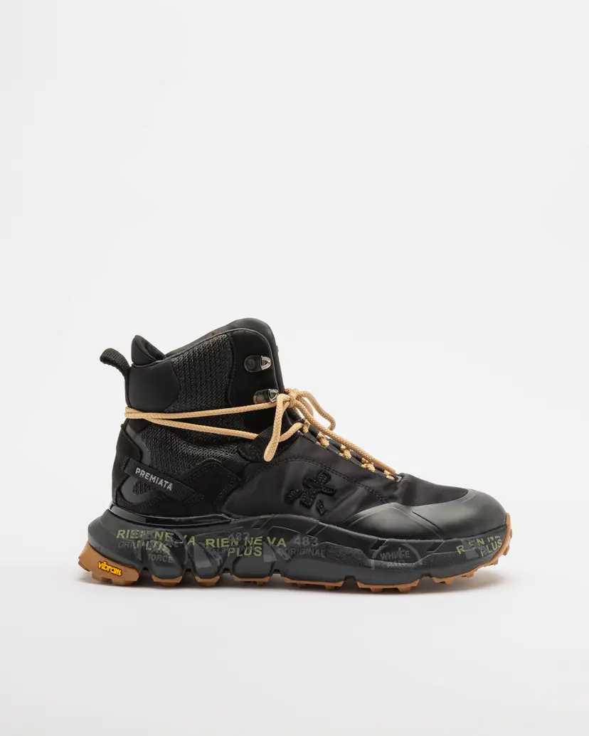 Premiata Premiata SAINTCROSSD377 Black Sneakers