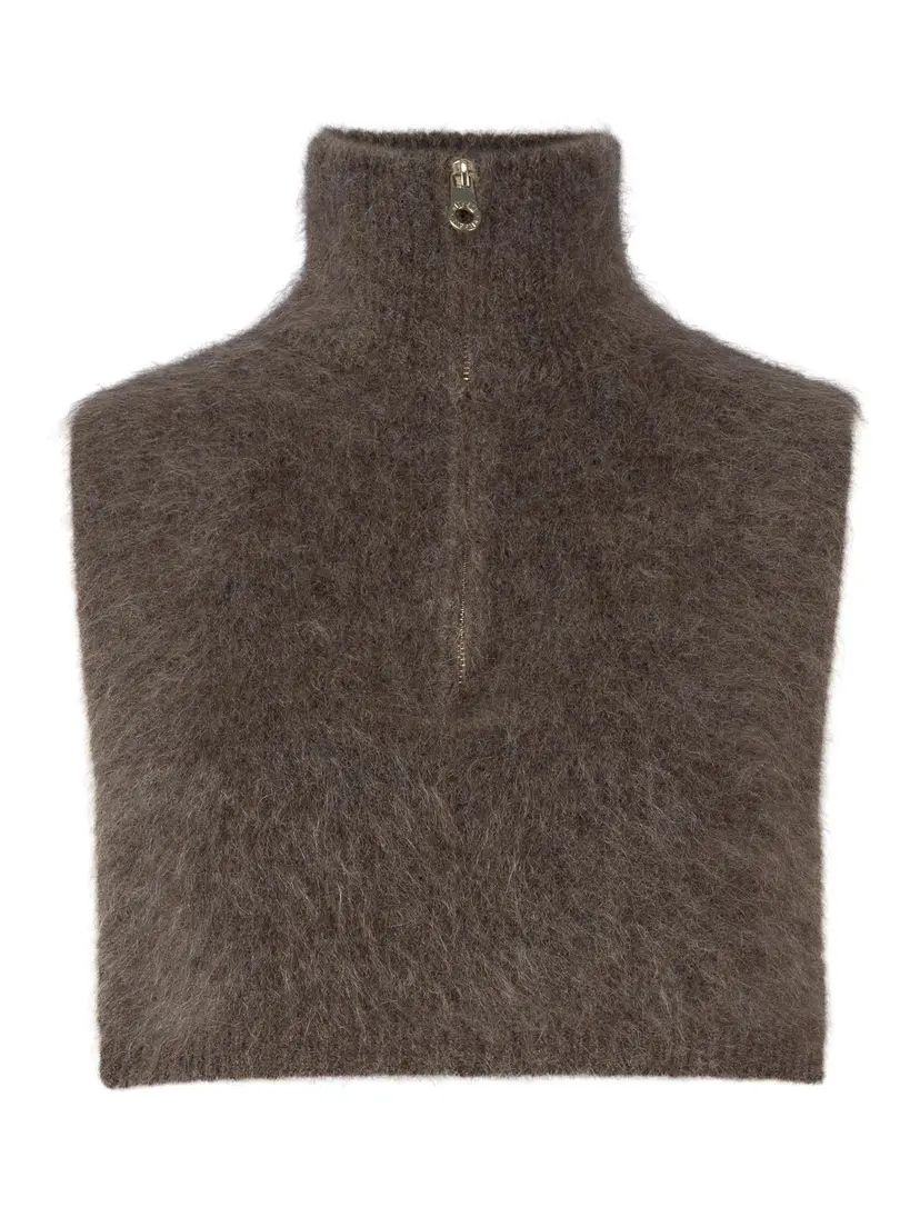 ella&il Belinda Chunky High Neck Brown