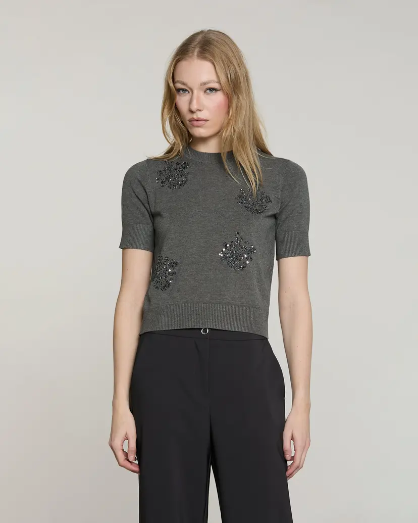 Relish Relish MACCIONE Gray Sweatshirt