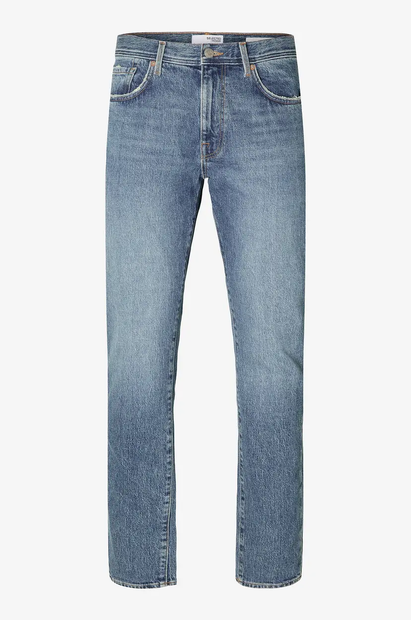 Selected Men Jeans slh175 Slim Leon 3070 - Blå