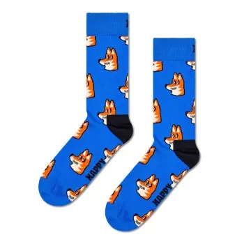 Happy Socks Happy socks Strømper Fox Sock Blå Str 36/40