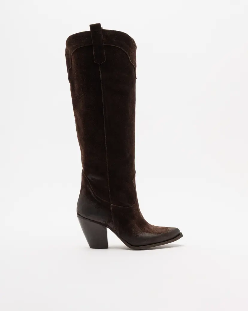 PROF PROF SEXY Brown Knee high boots