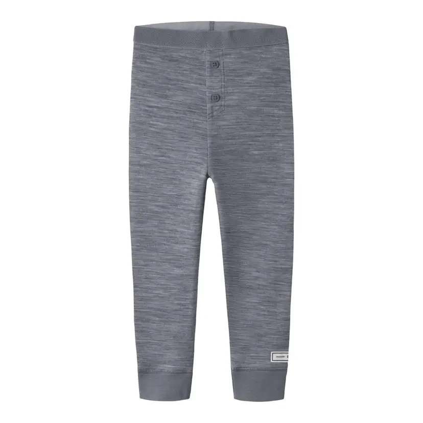 NAME IT Name It - Longs i Ull og Bambus Wyla Folkstone Gray