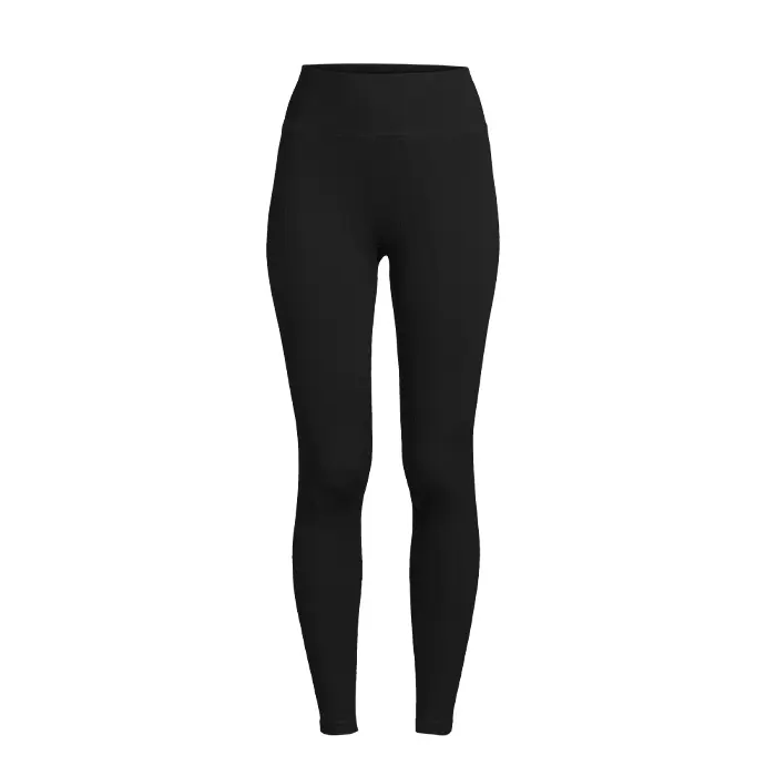 Casall Sportswear Multi Rib Seamless High Waist Tights, Black
