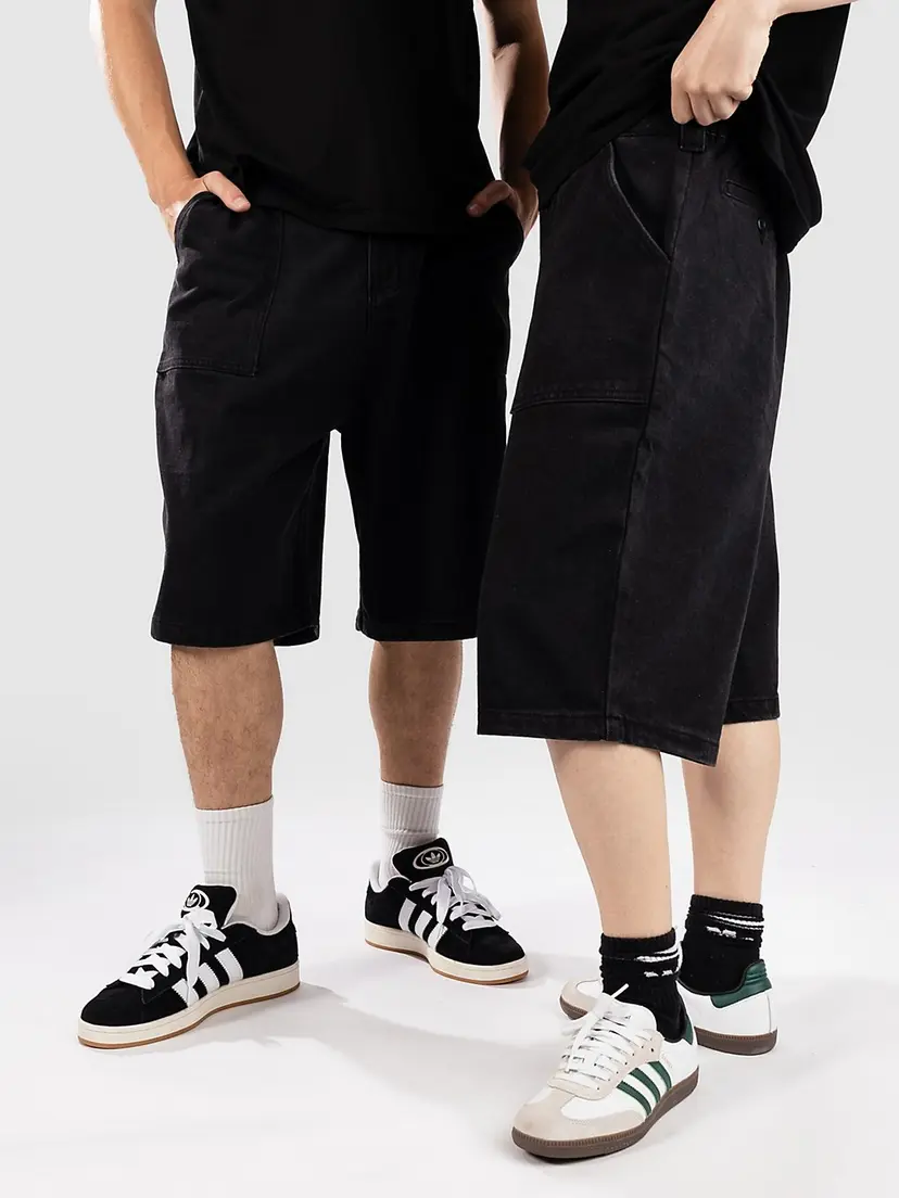 Poetic Collective Poetic Collective Painter Shorts svart