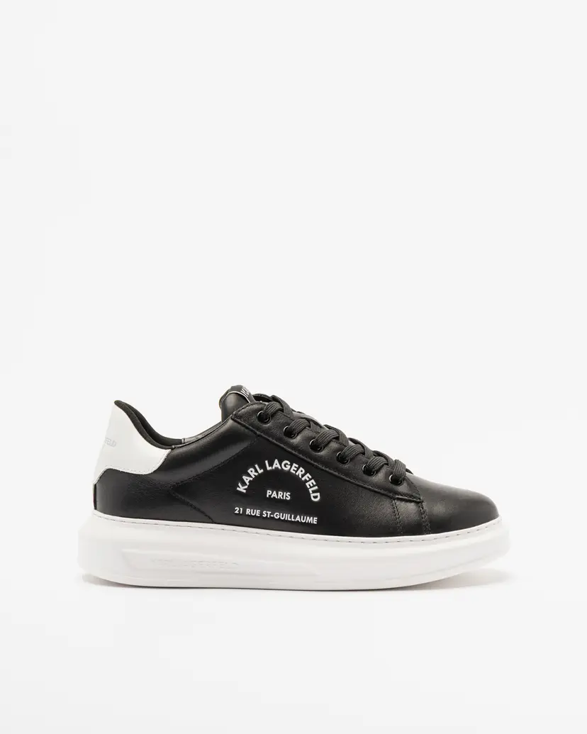 Karl Lagerfeld Karl Lagerfeld Kapri Mens Maison Karl Lace Black Sneakers