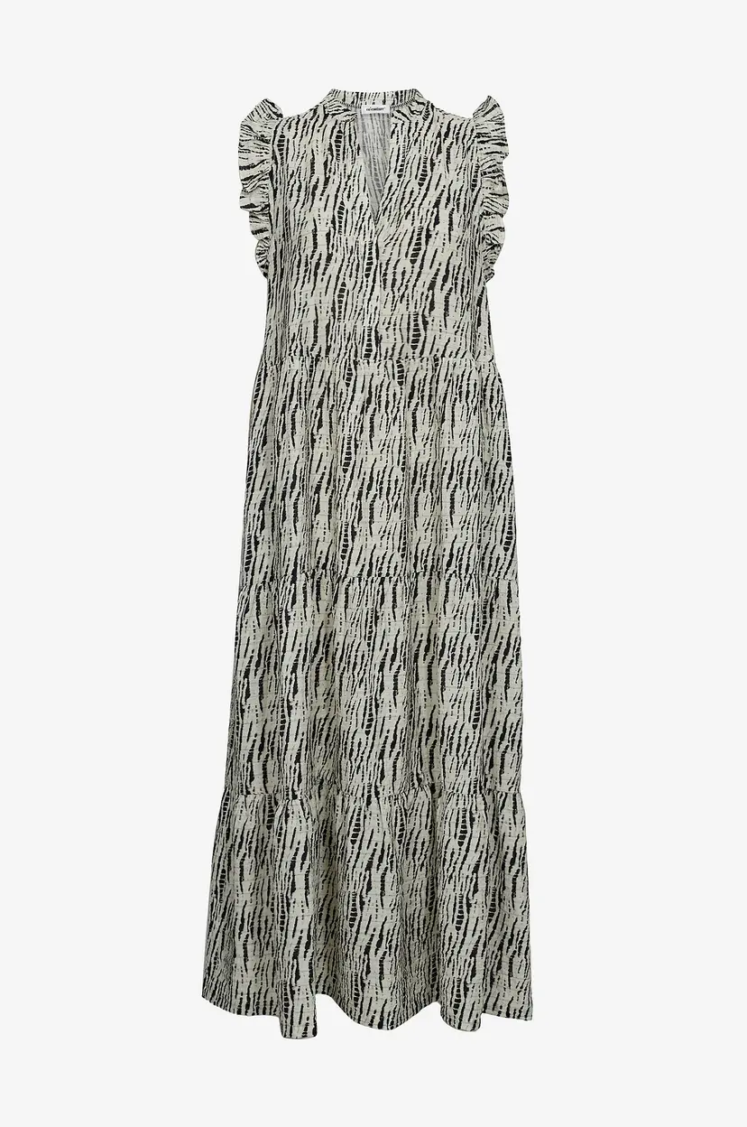 Co'couture Maxikjole CarolaCC SS Floor Dress - Svart