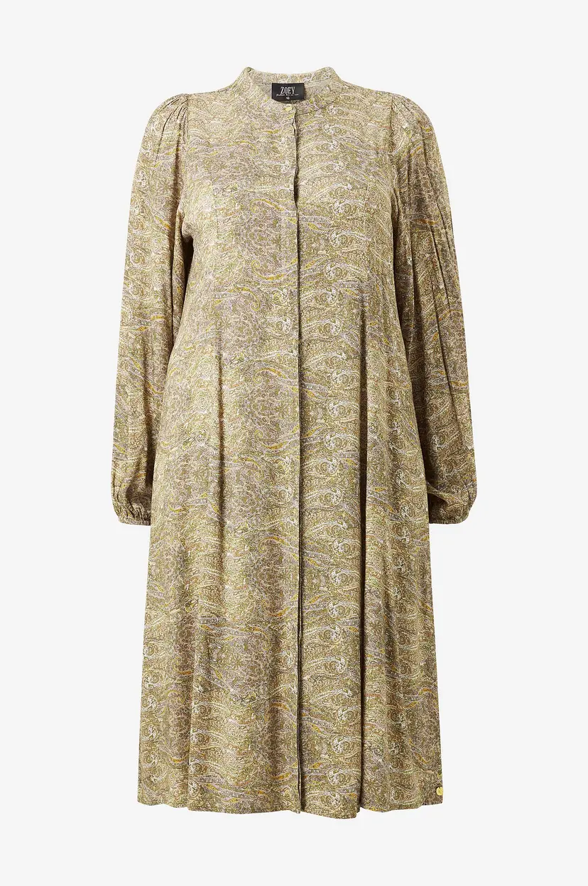 ZOEY Skjortekjole Alaia Dress - Grønn