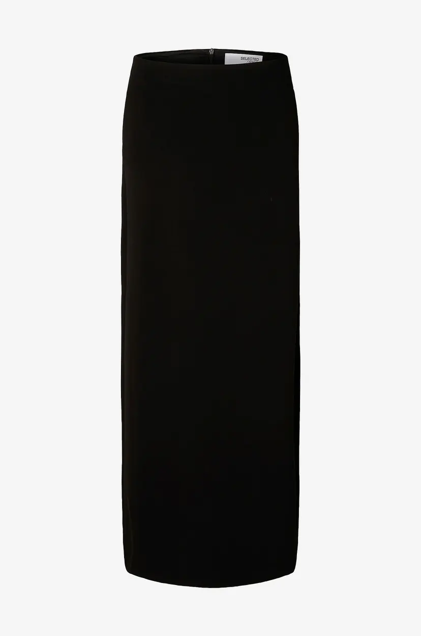 Selected Women Skjørt slfIlvetti Long Skirt - Svart
