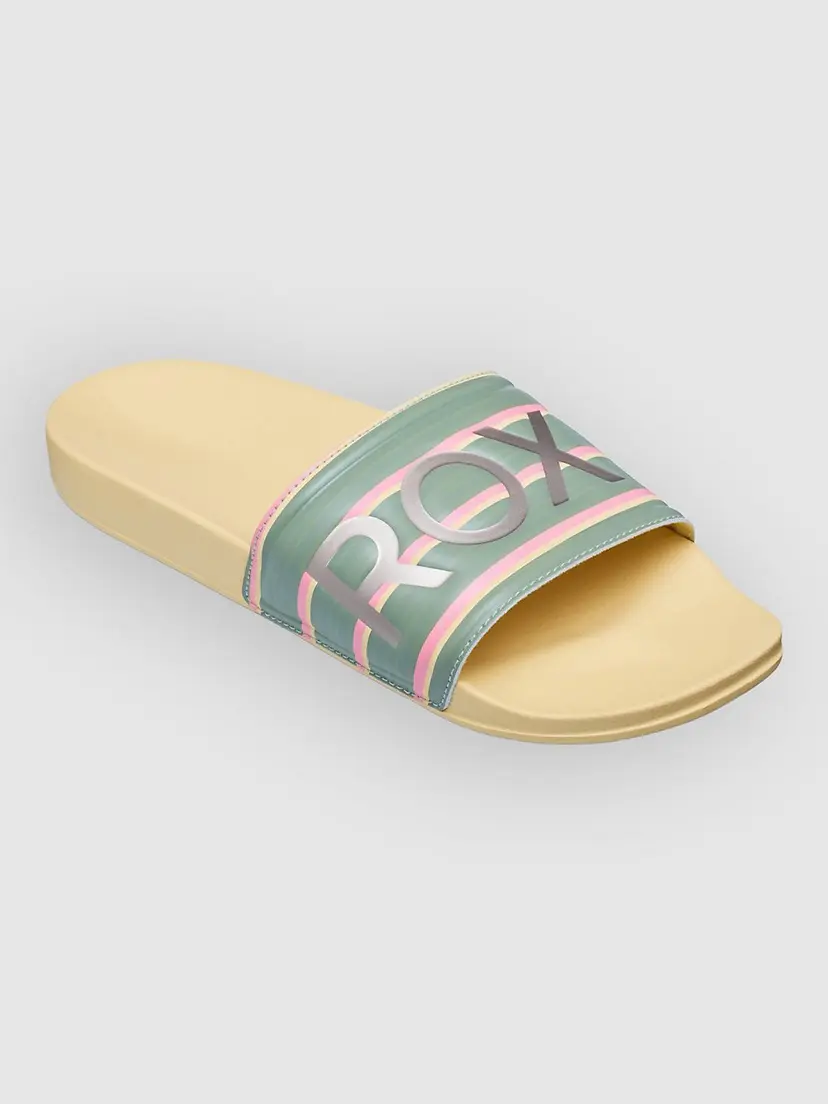 Roxy Roxy Slippy II Printed Sandaler gul
