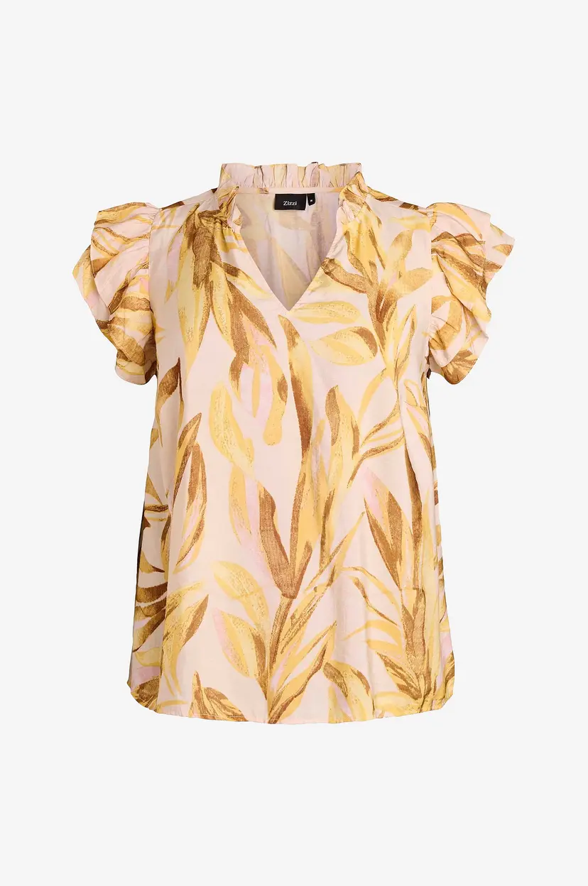 Zizzi Bluse mBranda - Gull