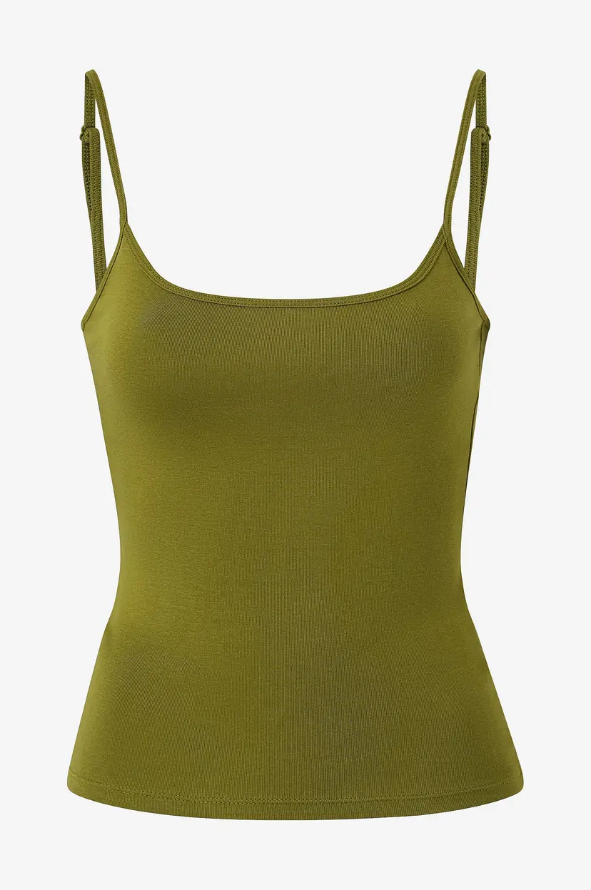 Gina Tricot Undertøystopp Perfect Strap Singlet - Grønn