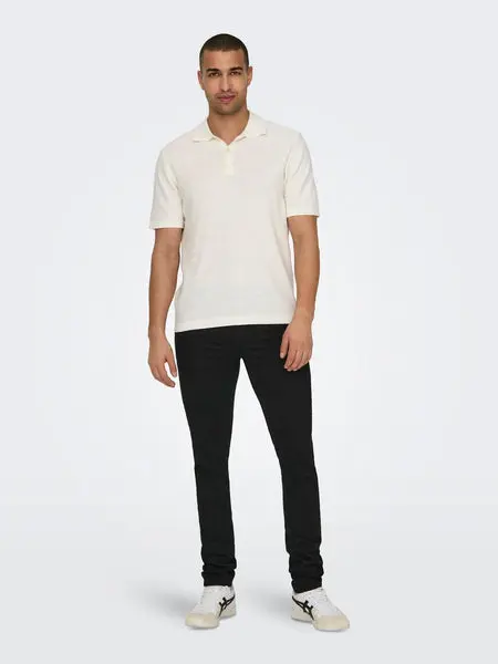Only & Sons Onsloom Slim Jax Stayblack 9242 Dnm Noos