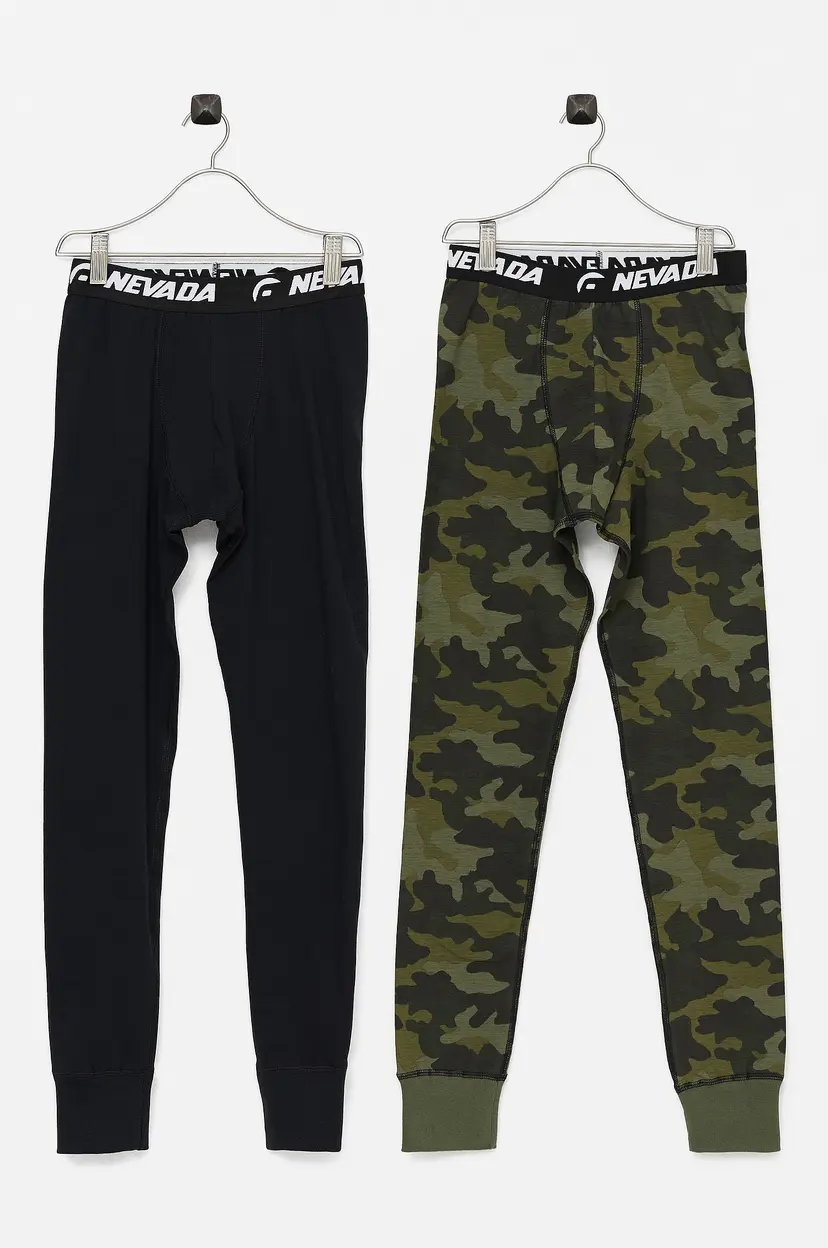 Ellos Collection Longs Hunter 2-pk - Svart
