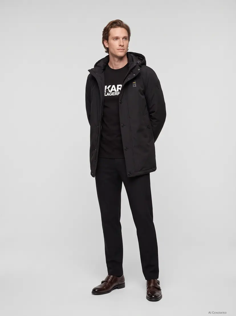Blauer Blauer BLUK03062 Black Jacket