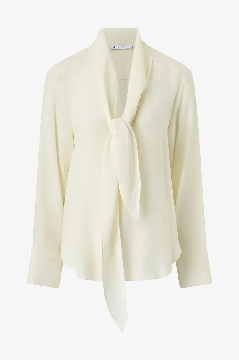 Mango Bluse Salmo - Hvit