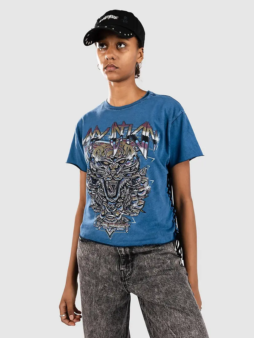 Affliction Affliction Chromium Panther T-skjorte blå