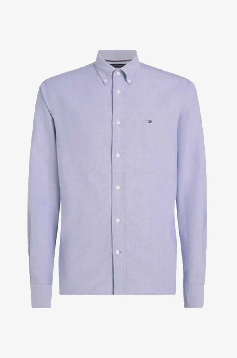 Tommy Hilfiger Skjorte Solid Heritage Oxford RF Shirt - Hvit
