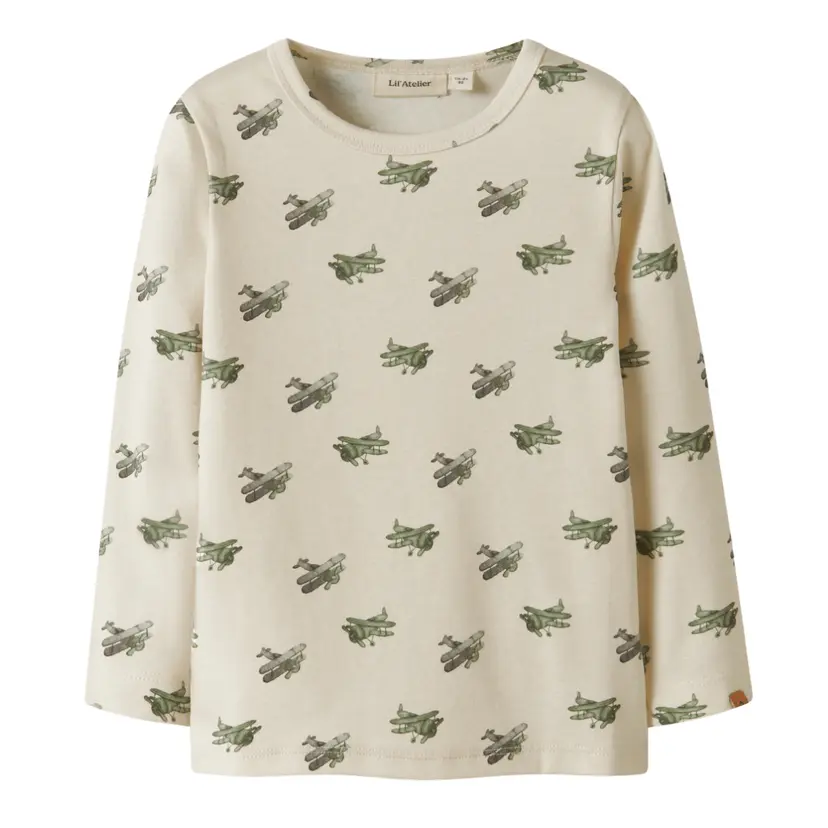 Lil`Atelier Lil'Atelier - Genser Layo Coconut Milk Airplane