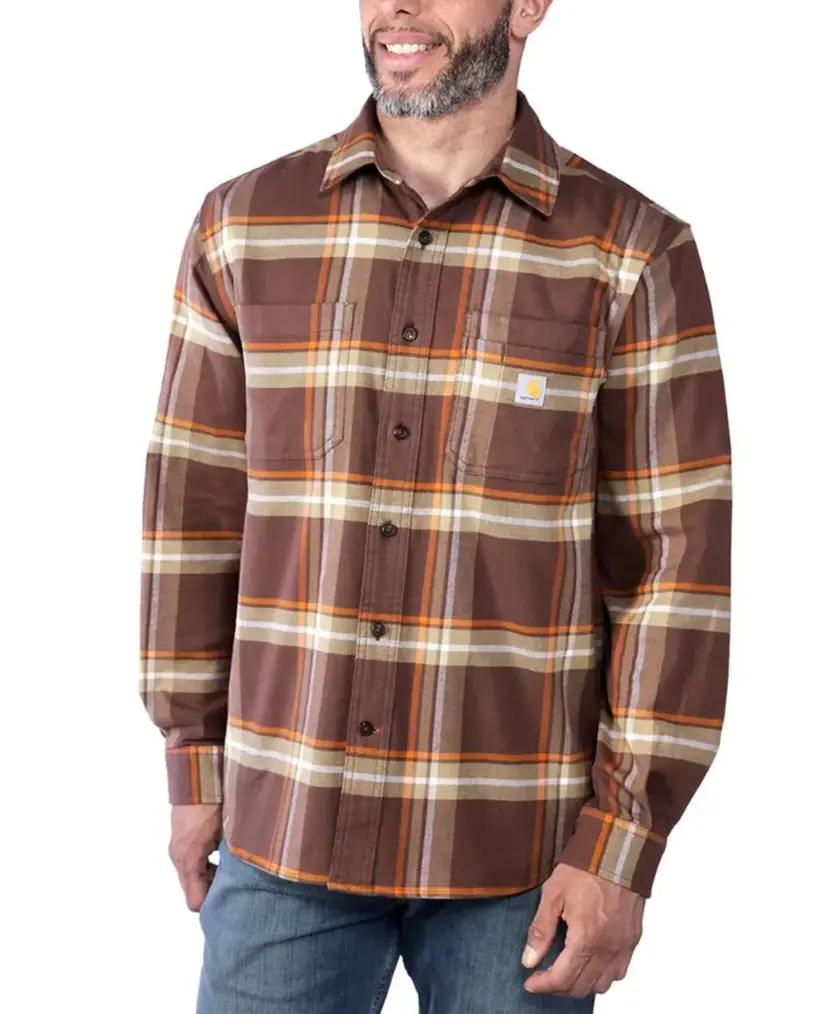 Carhartt Workwear Carhartt Workwear Flannel L/S Plaid Shirt Chestnut
