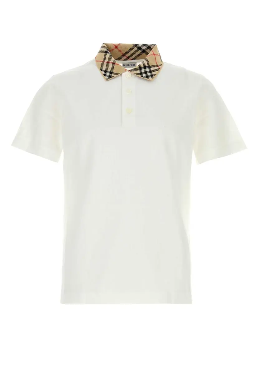 Burberry Burberry Poloskjorter – Hvit