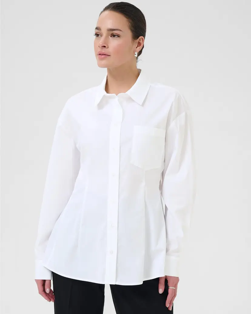 Kaffe Skjorte Nellin Stretch