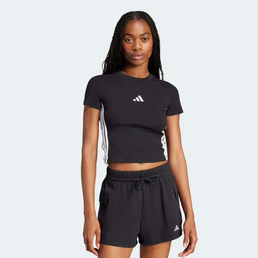 Adidas Essentials 3-Stripes Slim Baby T-skjorte