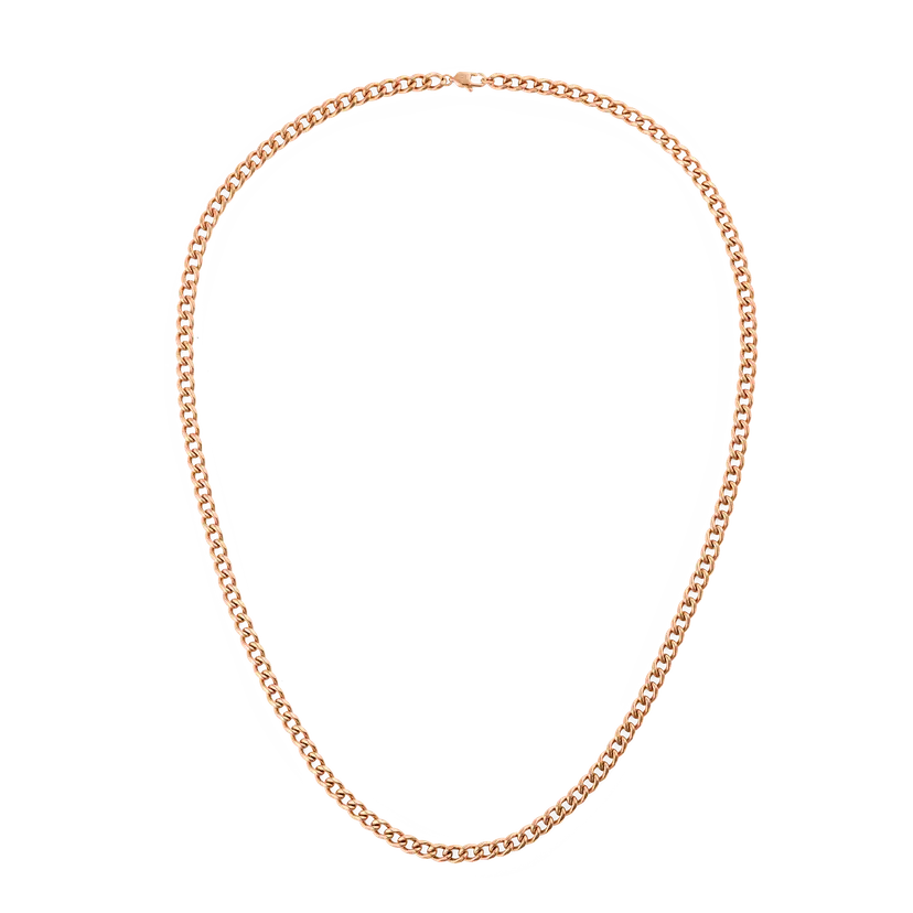 Daniel Wellington Rose Gold Necklace Ellipse 4mm | DW