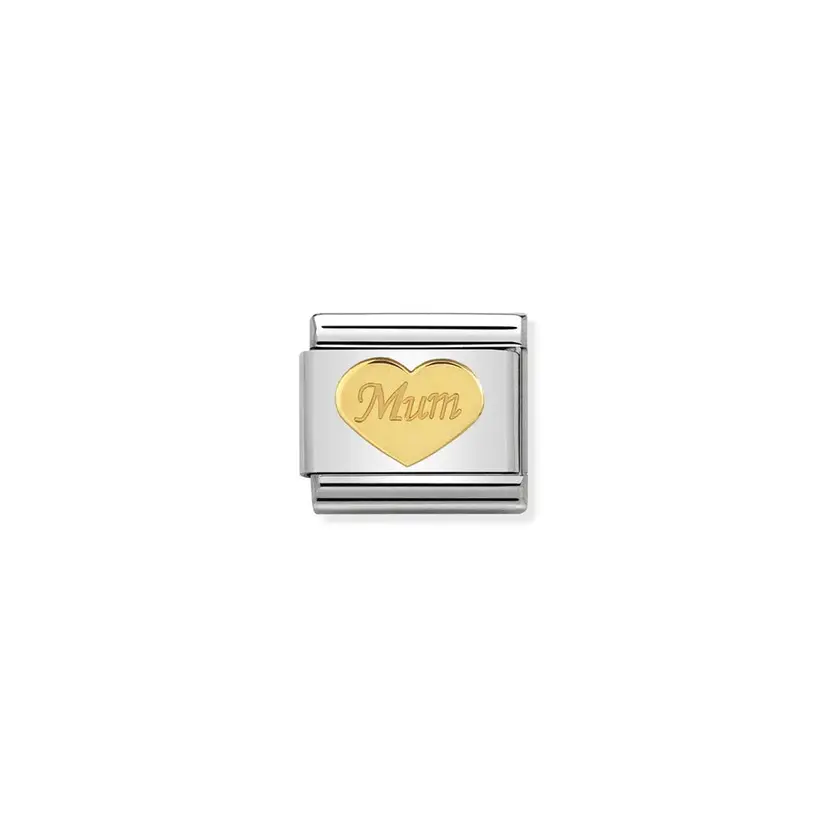 Nomination Mum Heart Gold