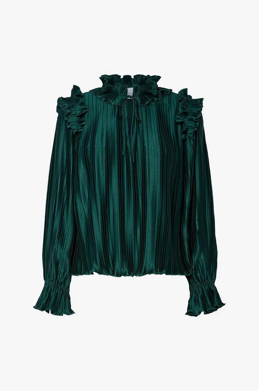 Y.A.S Bluse yasMicco LS - Grønn
