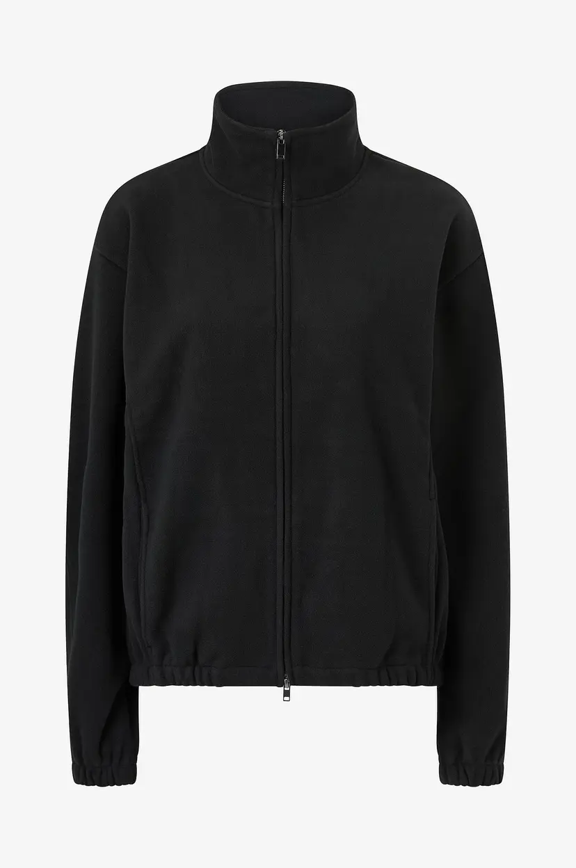 Rains Fleecejakke Fleece Zip Jacket - Svart